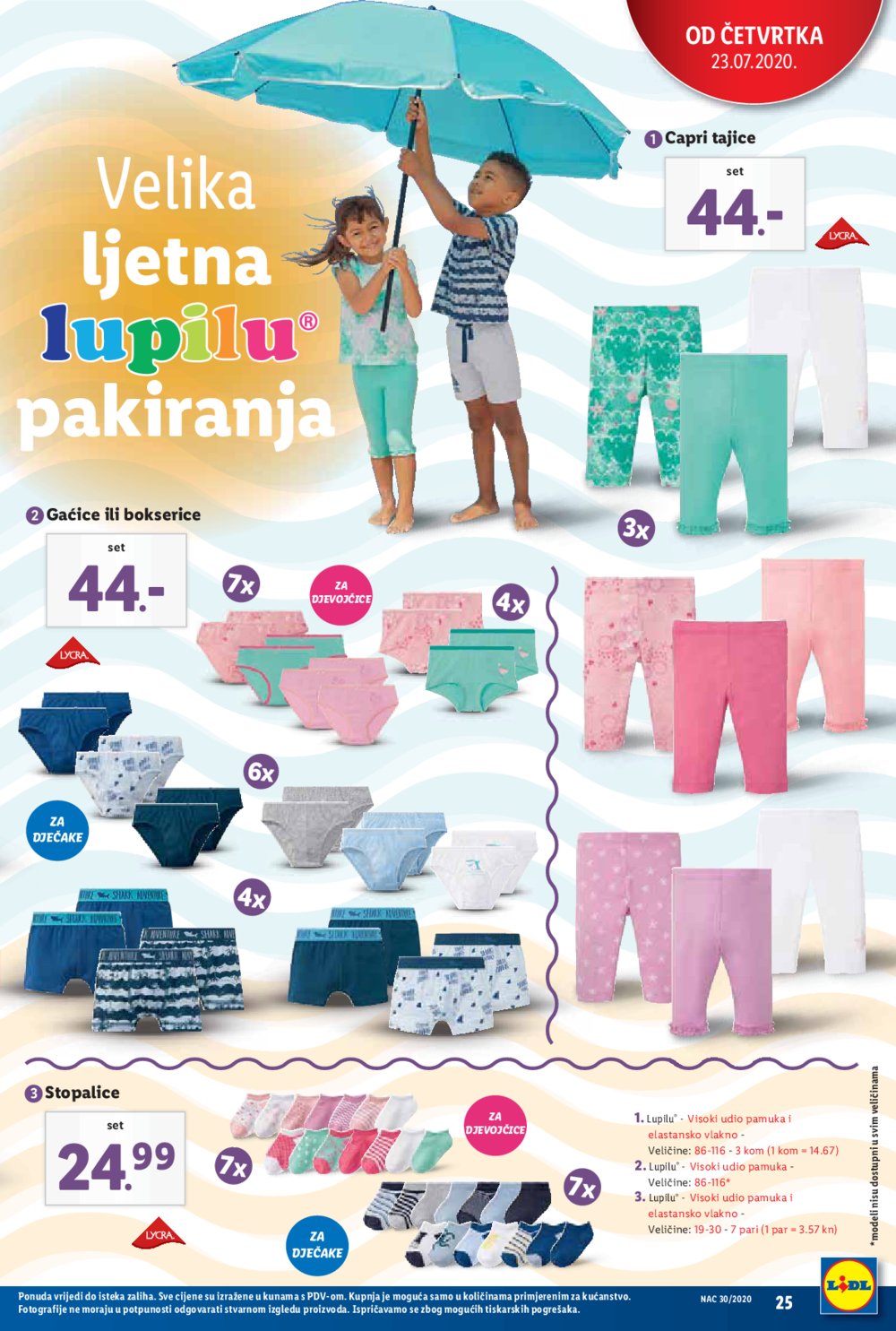 Lidl katalog Akcija 20.07.-26.07.2020.