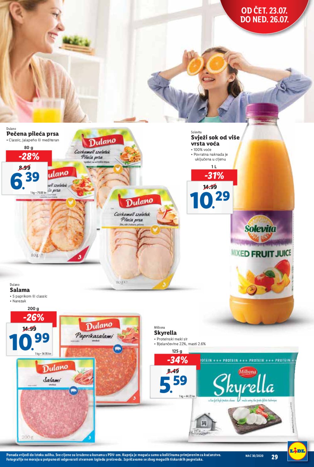 Lidl katalog Akcija 20.07.-26.07.2020.