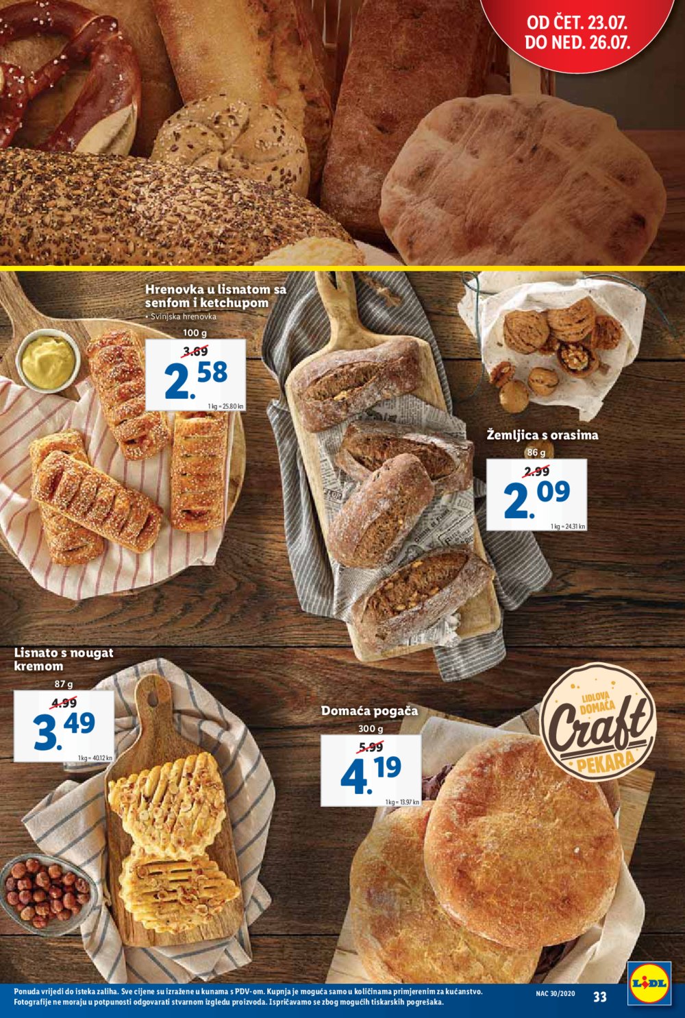 Lidl katalog Akcija 20.07.-26.07.2020.