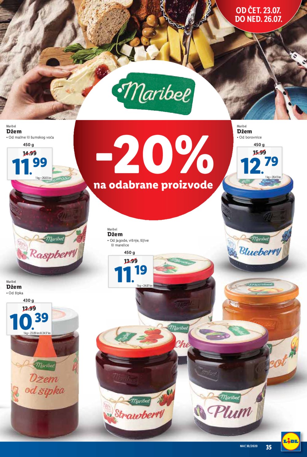 Lidl katalog Akcija 20.07.-26.07.2020.