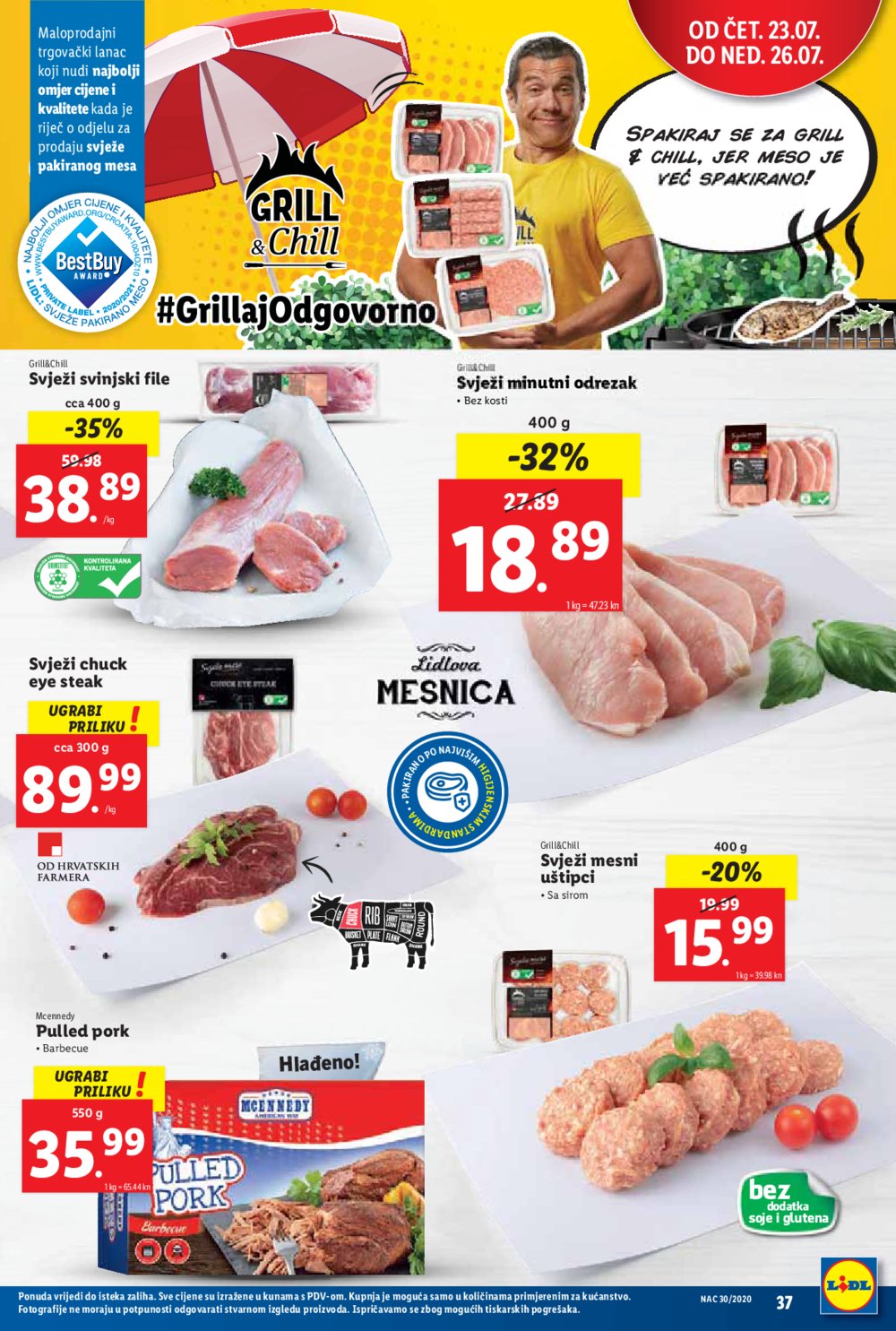 Lidl katalog Akcija 20.07.-26.07.2020.