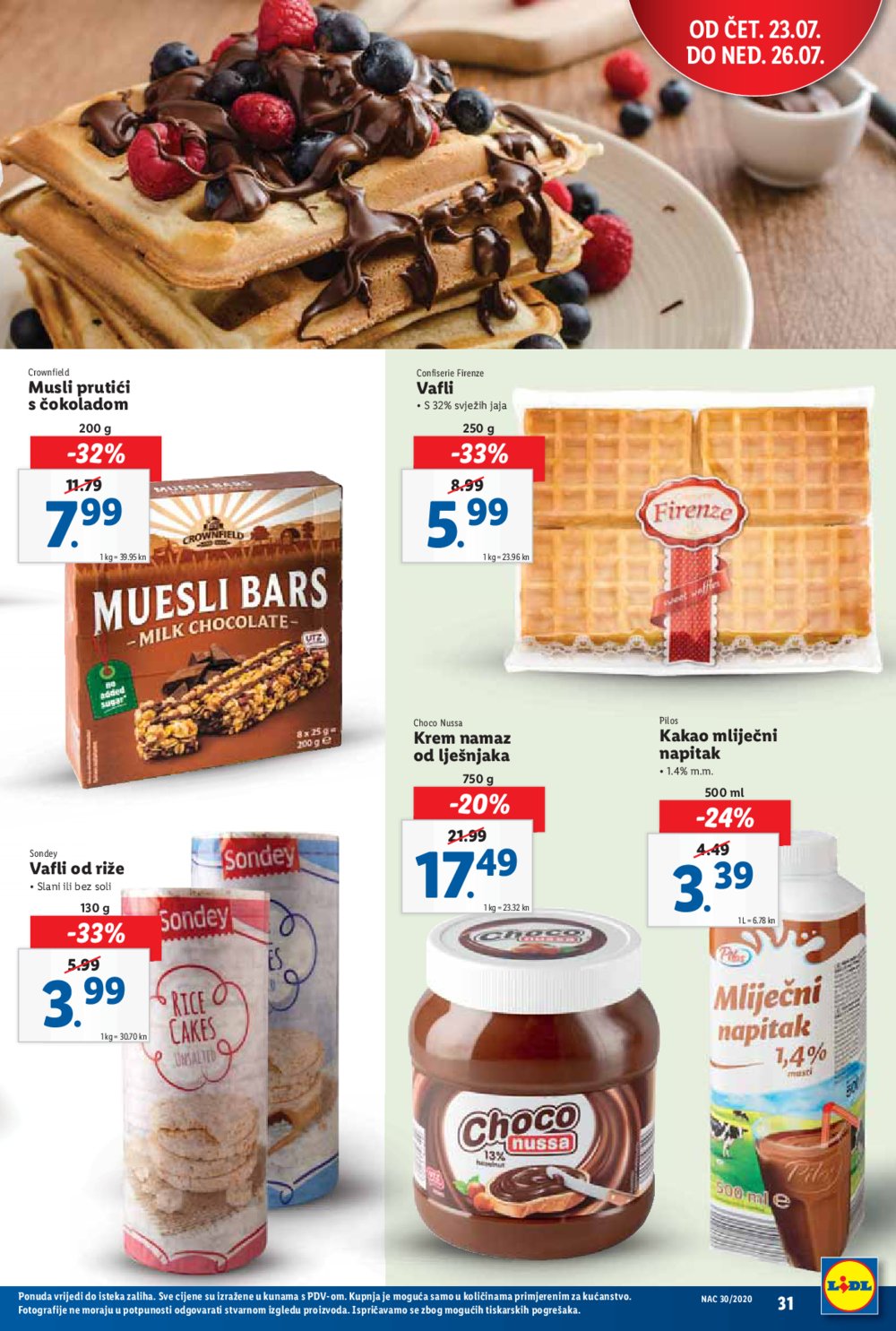 Lidl katalog Akcija 20.07.-26.07.2020.