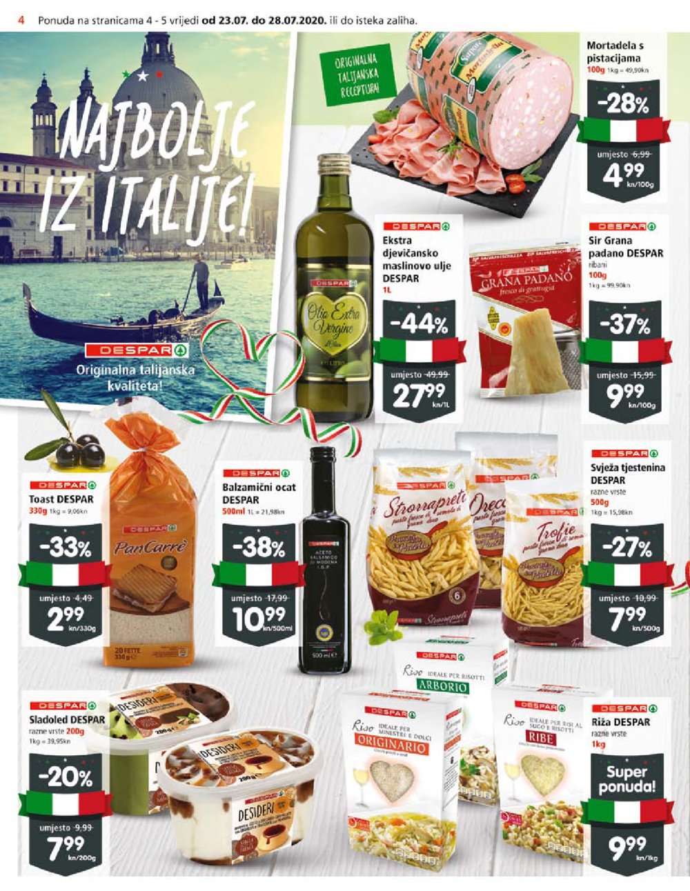 Spar katalog Otvorenje supermarketa Buje 23.07.-04.08.2020.