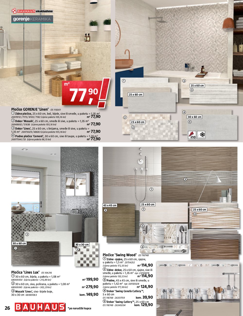 Bauhaus katalog Kolovoz 30.07.-30.08.2020.