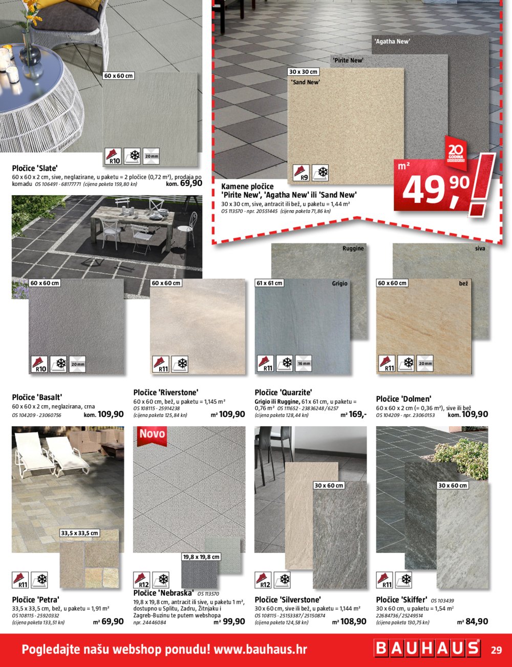 Bauhaus katalog Kolovoz 30.07.-30.08.2020.