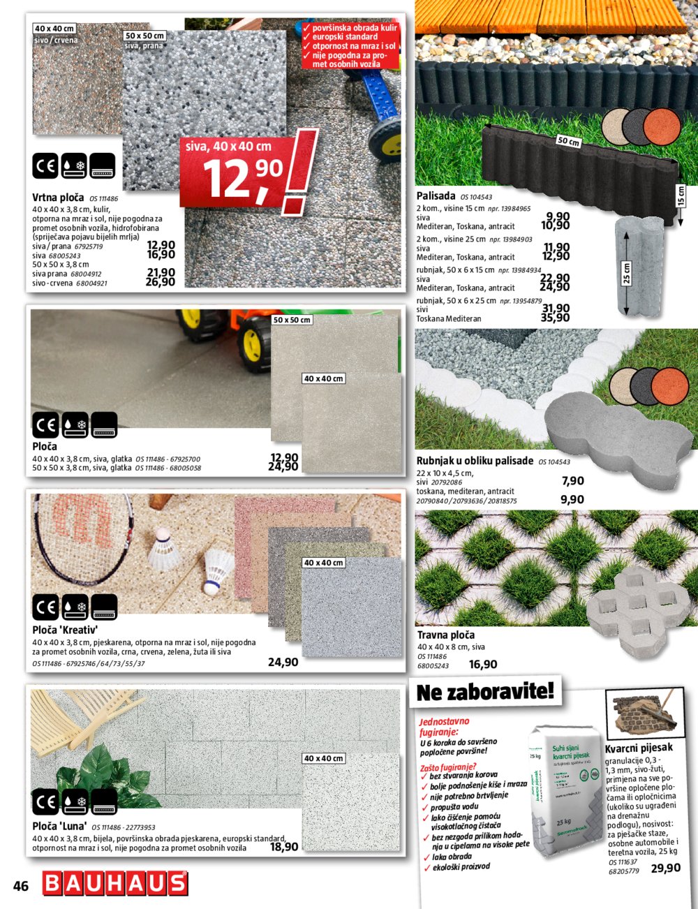 Bauhaus katalog Kolovoz 30.07.-30.08.2020.