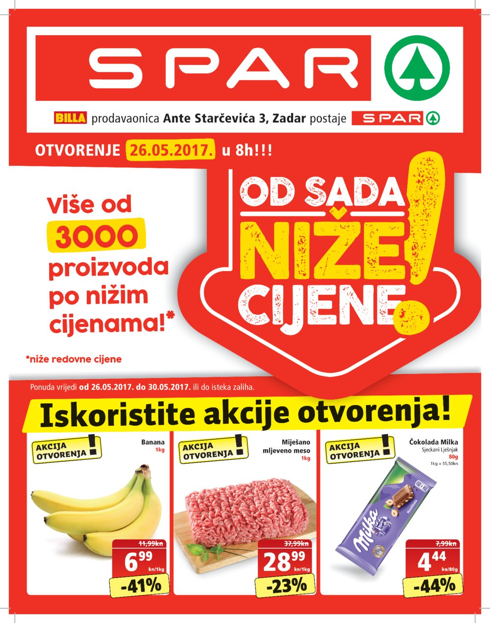 SPAR letak Otvorenje Zadar 26.05.2017.