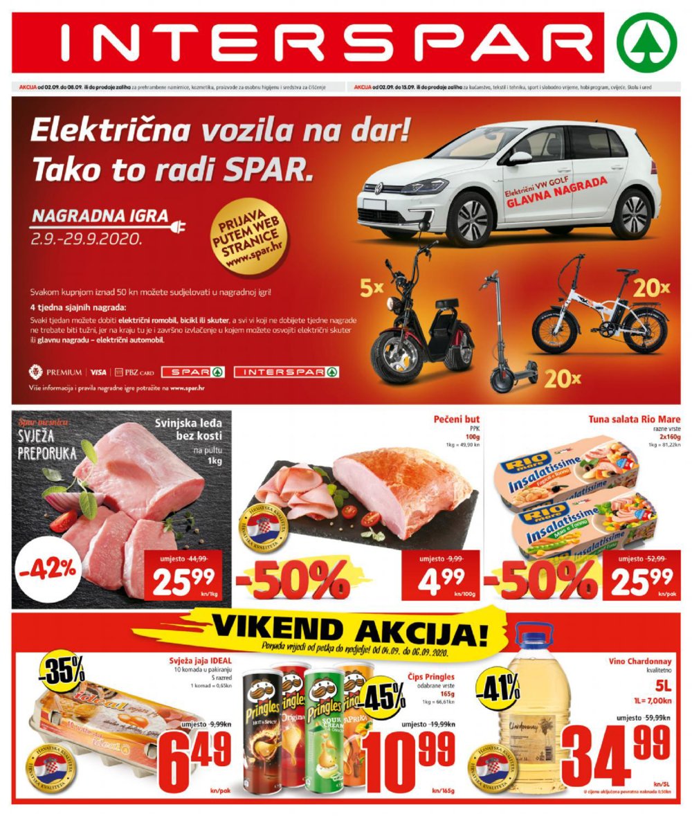 Interspar katalog Akcija 02.09.-15.09.2020.