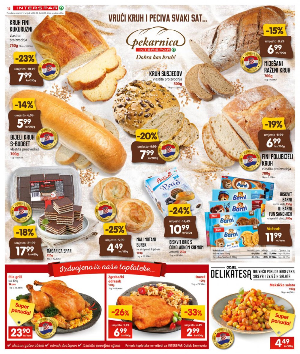 Interspar katalog Akcija 02.09.-15.09.2020.