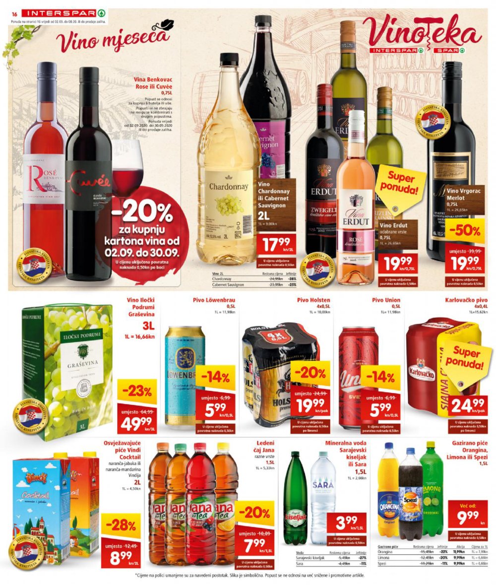 Interspar katalog Akcija 02.09.-15.09.2020.