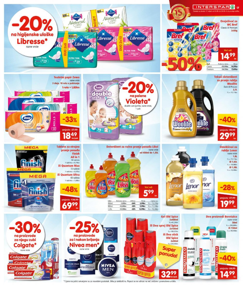 Interspar katalog Akcija 02.09.-15.09.2020.