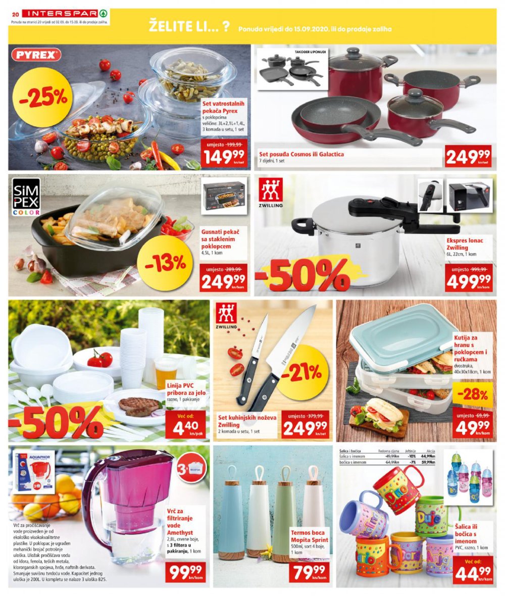 Interspar katalog Akcija 02.09.-15.09.2020.
