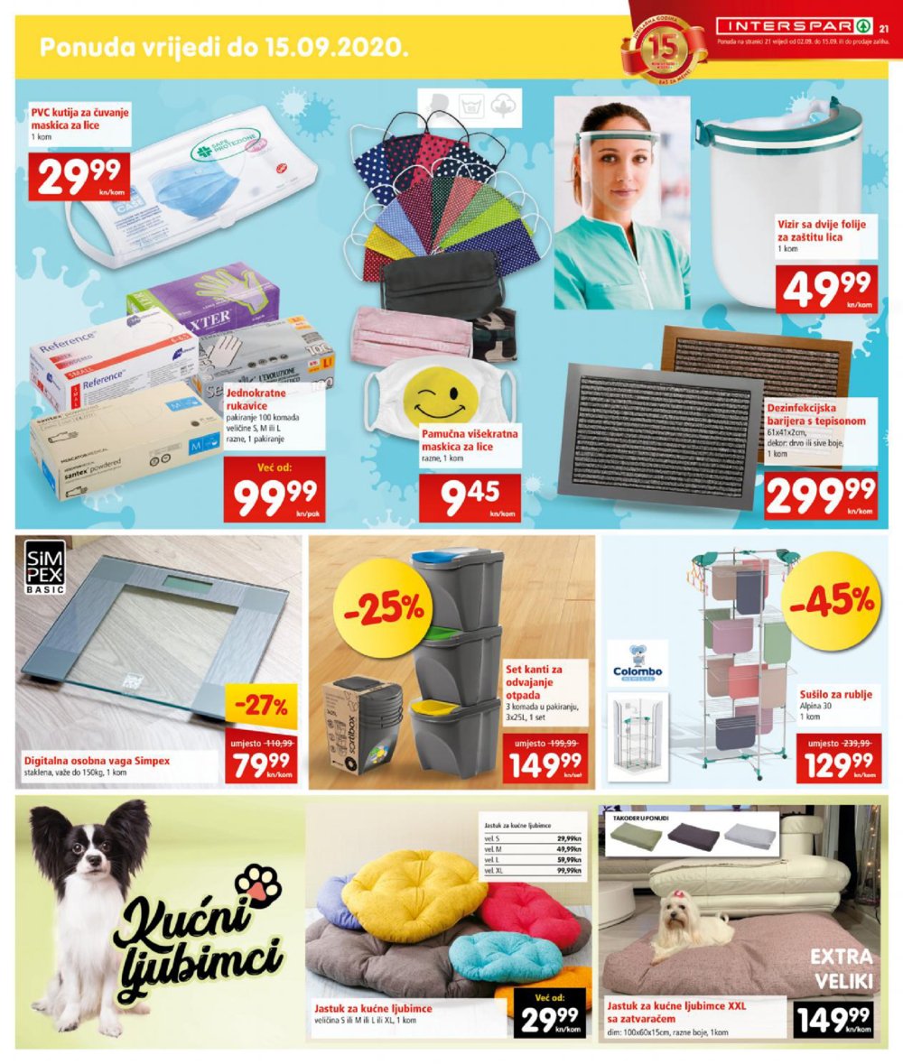 Interspar katalog Akcija 02.09.-15.09.2020.