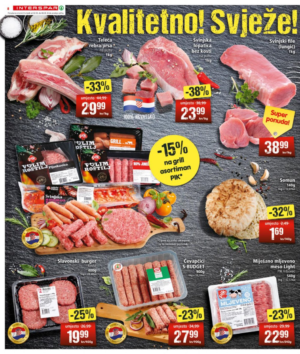 Interspar katalog Akcija 02.09.-15.09.2020.
