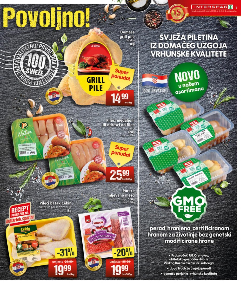 Interspar katalog Akcija 02.09.-15.09.2020.