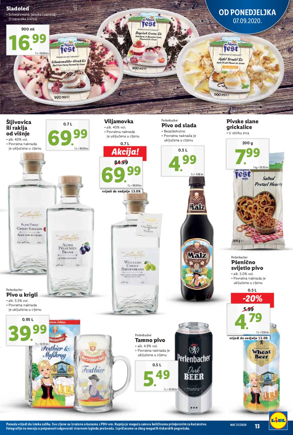 Lidl katalog Akcija 07.09.-13.09.2020.