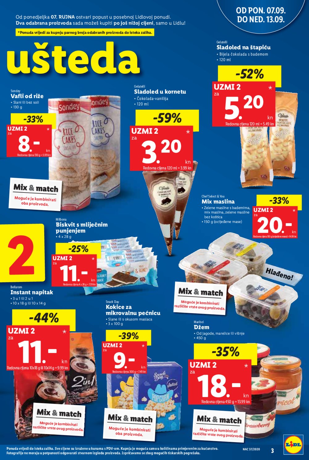 Lidl katalog Akcija 07.09.-13.09.2020.