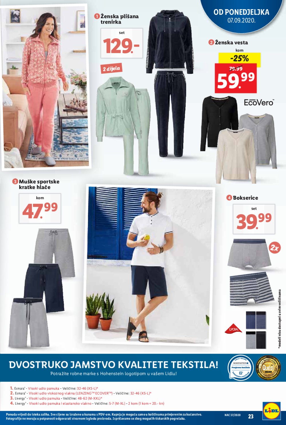Lidl katalog Akcija 07.09.-13.09.2020.