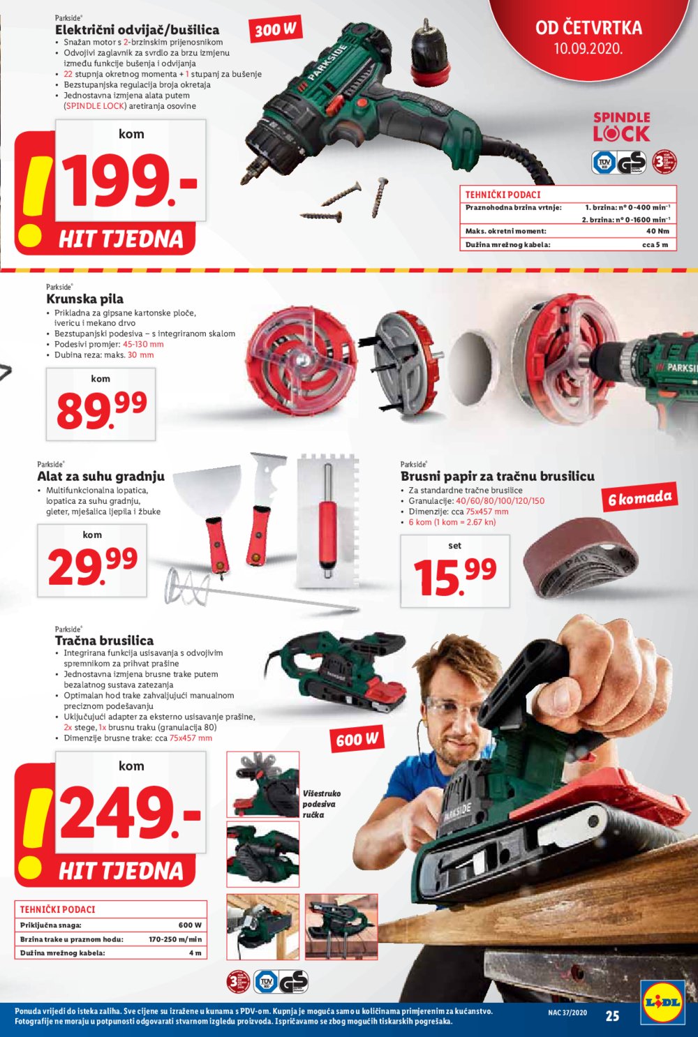 Lidl katalog Akcija 07.09.-13.09.2020.