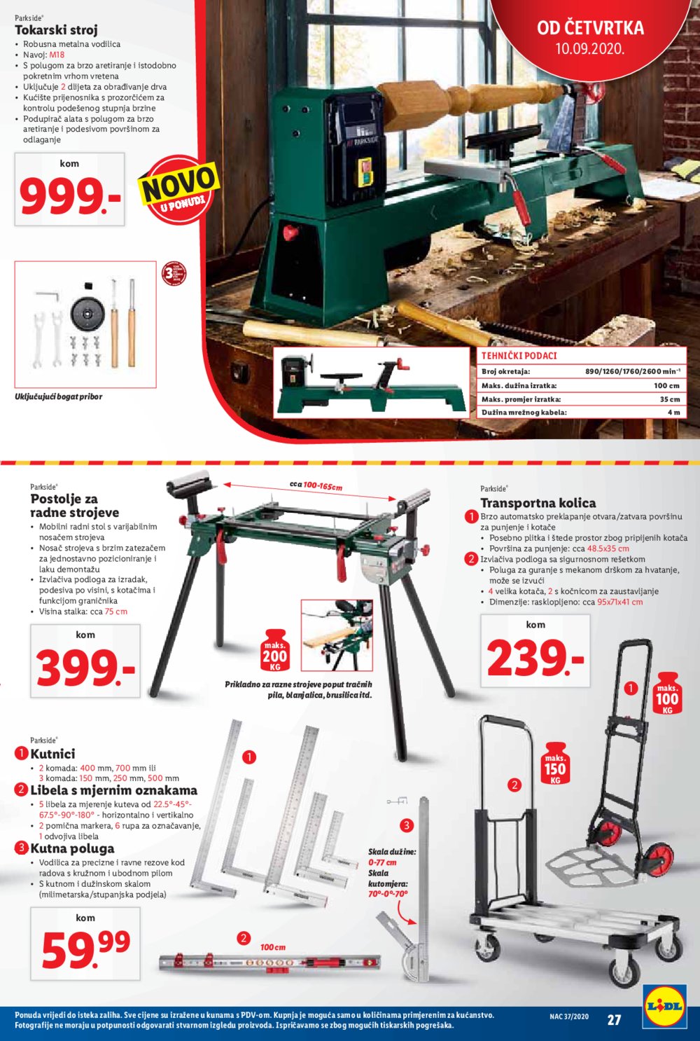 Lidl katalog Akcija 07.09.-13.09.2020.