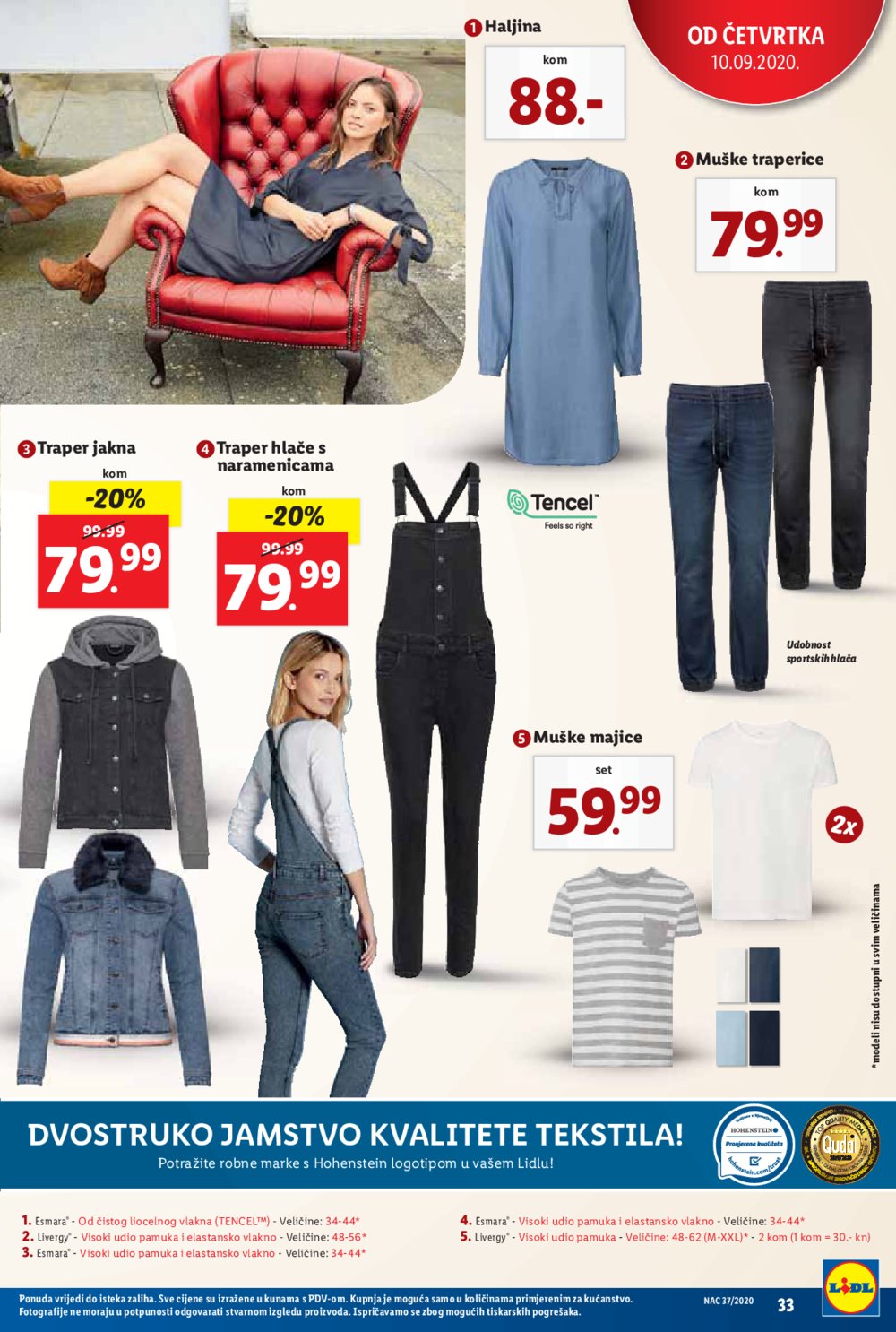 Lidl katalog Akcija 07.09.-13.09.2020.