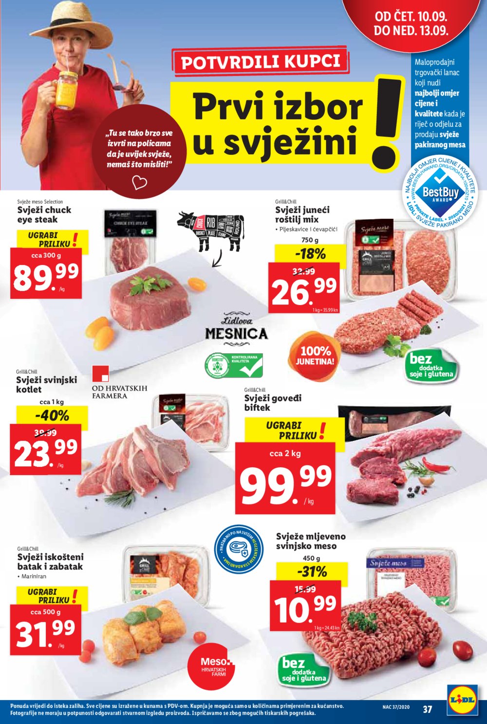 Lidl katalog Akcija 07.09.-13.09.2020.