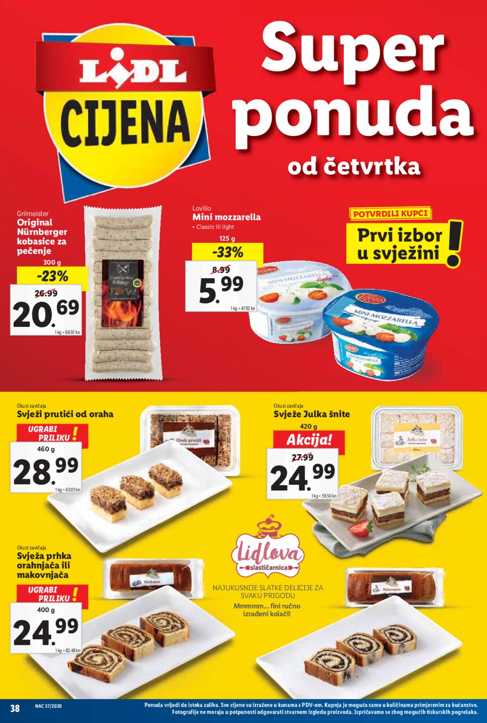 Lidl katalog Akcija 07.09.-13.09.2020.