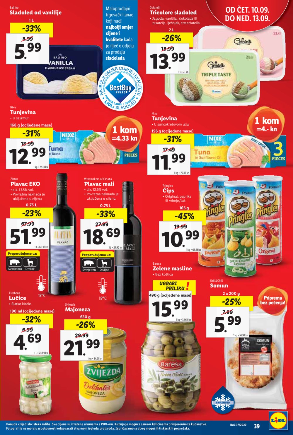Lidl katalog Akcija 07.09.-13.09.2020.