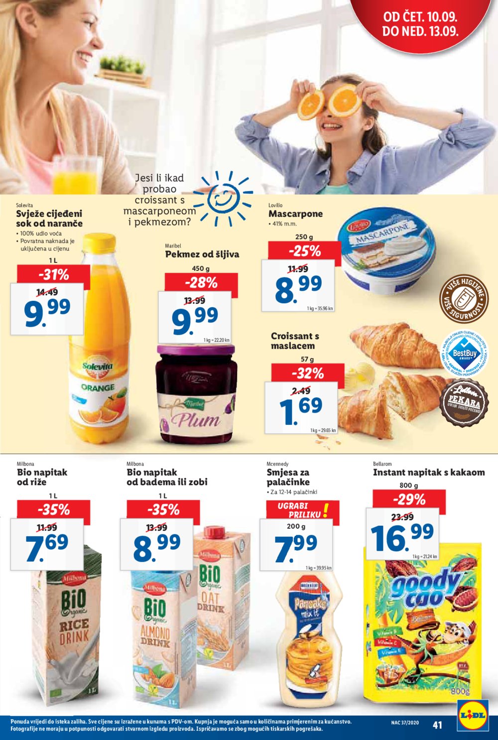 Lidl katalog Akcija 07.09.-13.09.2020.
