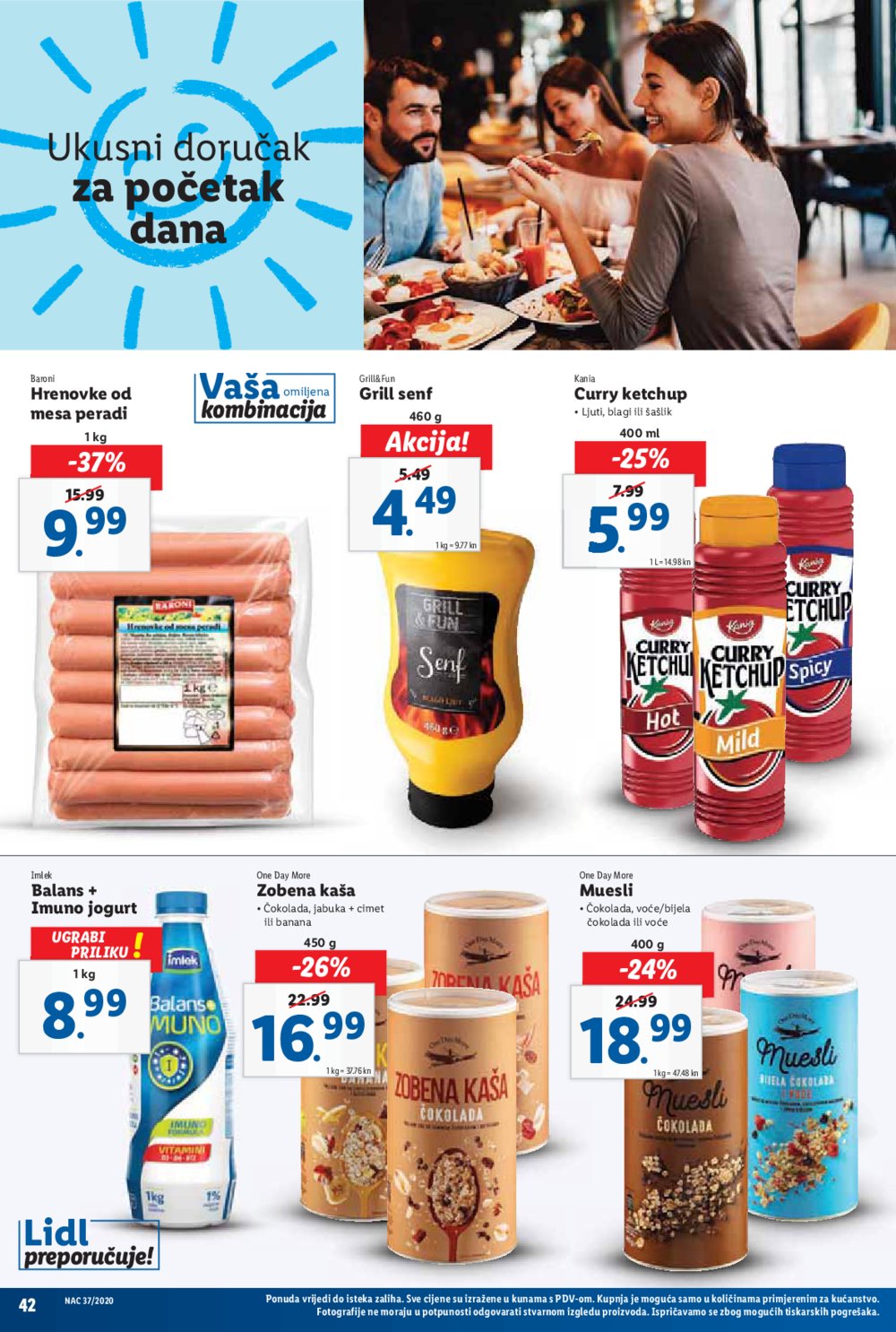 Lidl katalog Akcija 07.09.-13.09.2020.