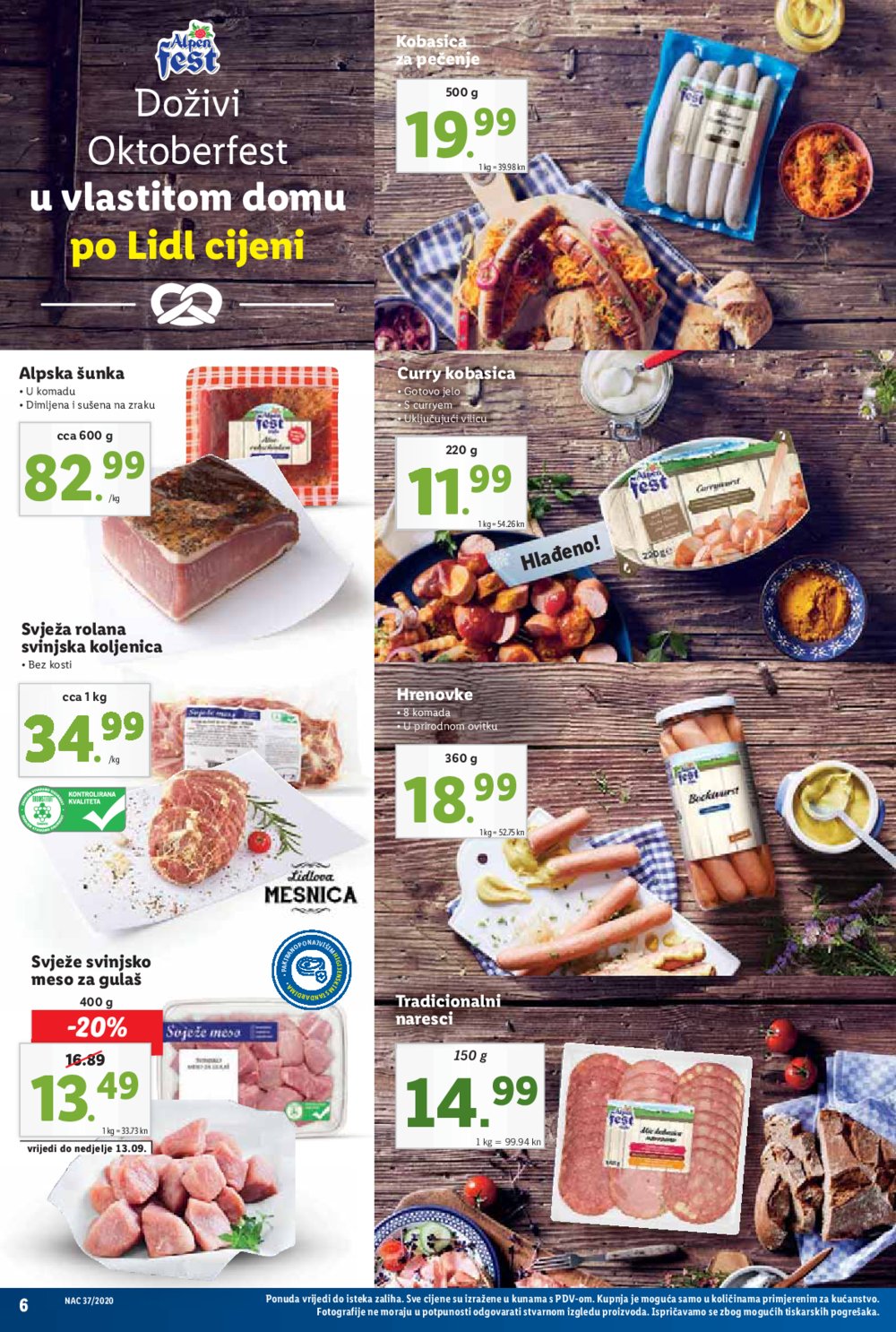Lidl katalog Akcija 07.09.-13.09.2020.