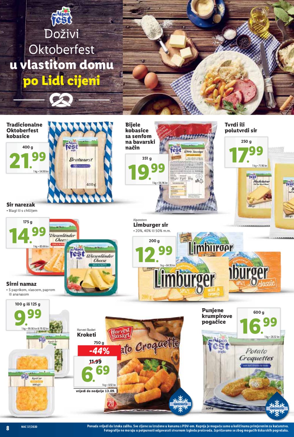 Lidl katalog Akcija 07.09.-13.09.2020.