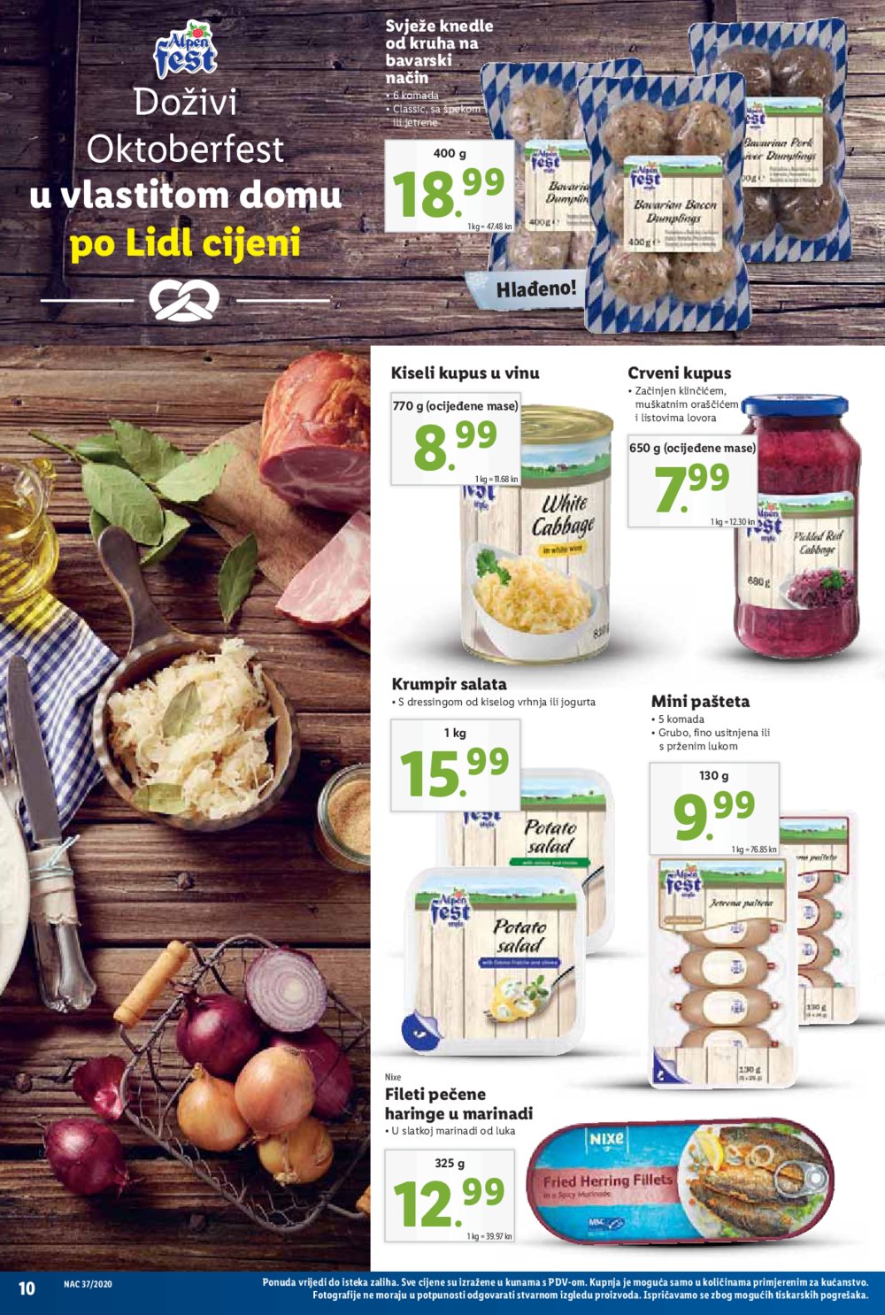 Lidl katalog Akcija 07.09.-13.09.2020.