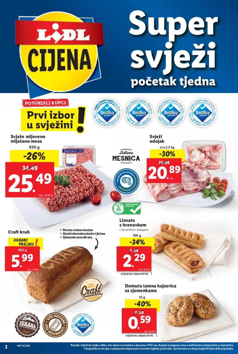 Lidl katalog Akcija 05.10.-11.10.2020.