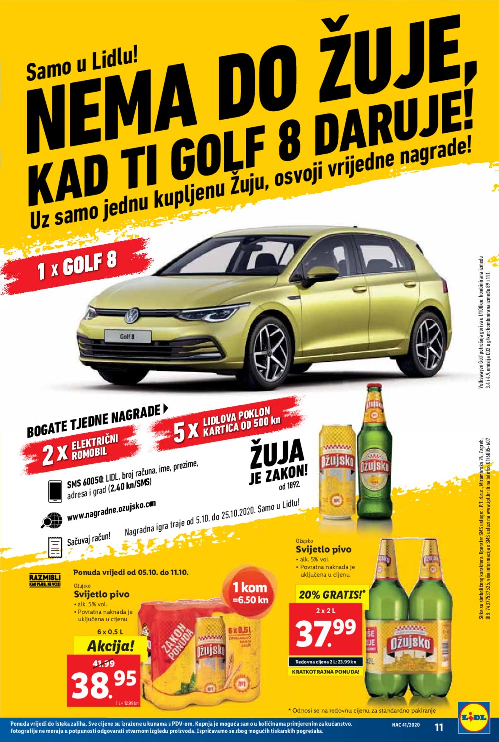 Lidl katalog Akcija 05.10.-11.10.2020.