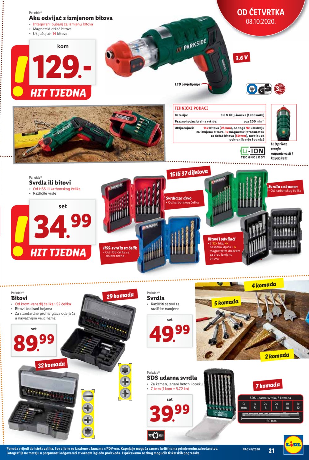 Lidl katalog Akcija 05.10.-11.10.2020.