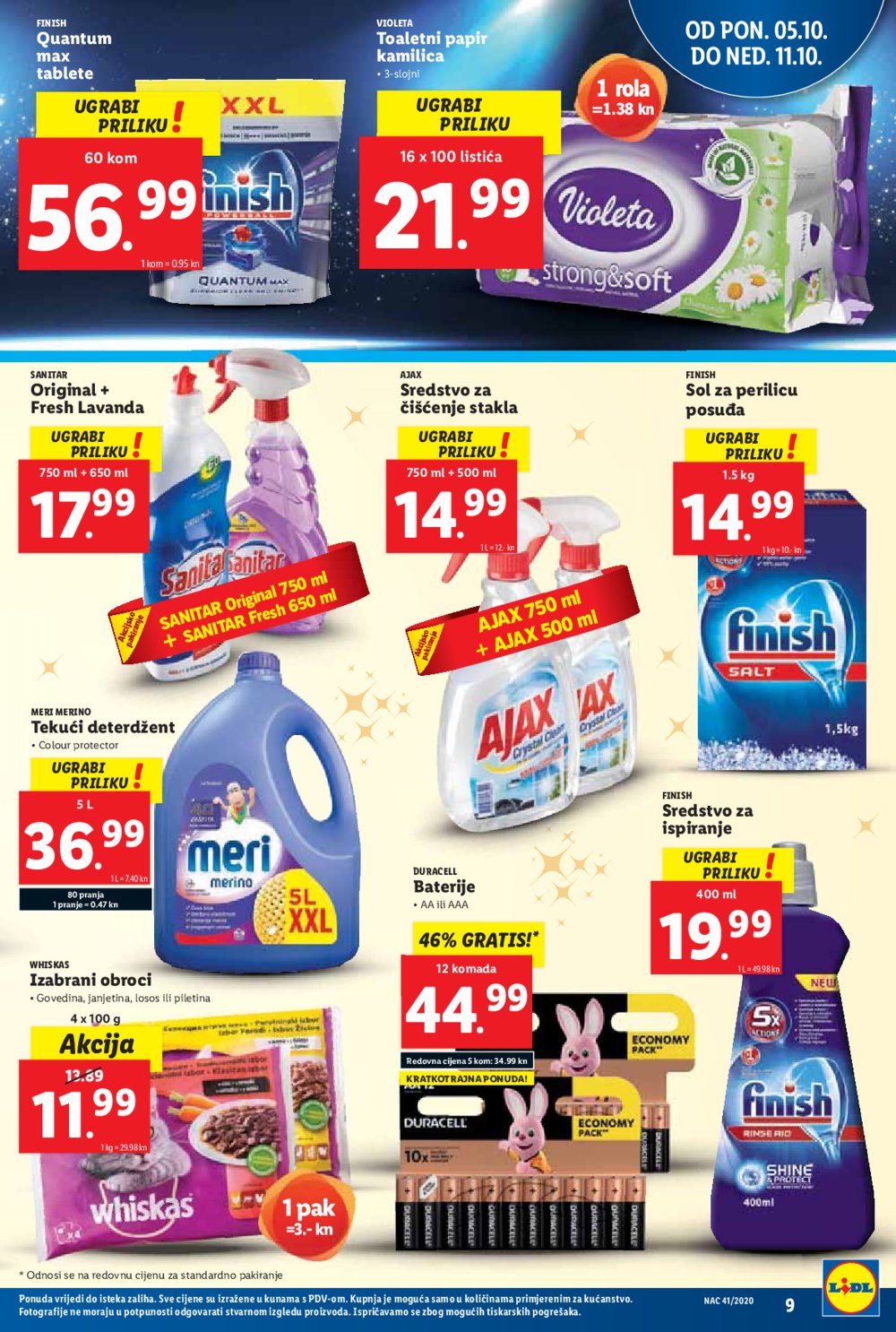 Lidl katalog Akcija 05.10.-11.10.2020.