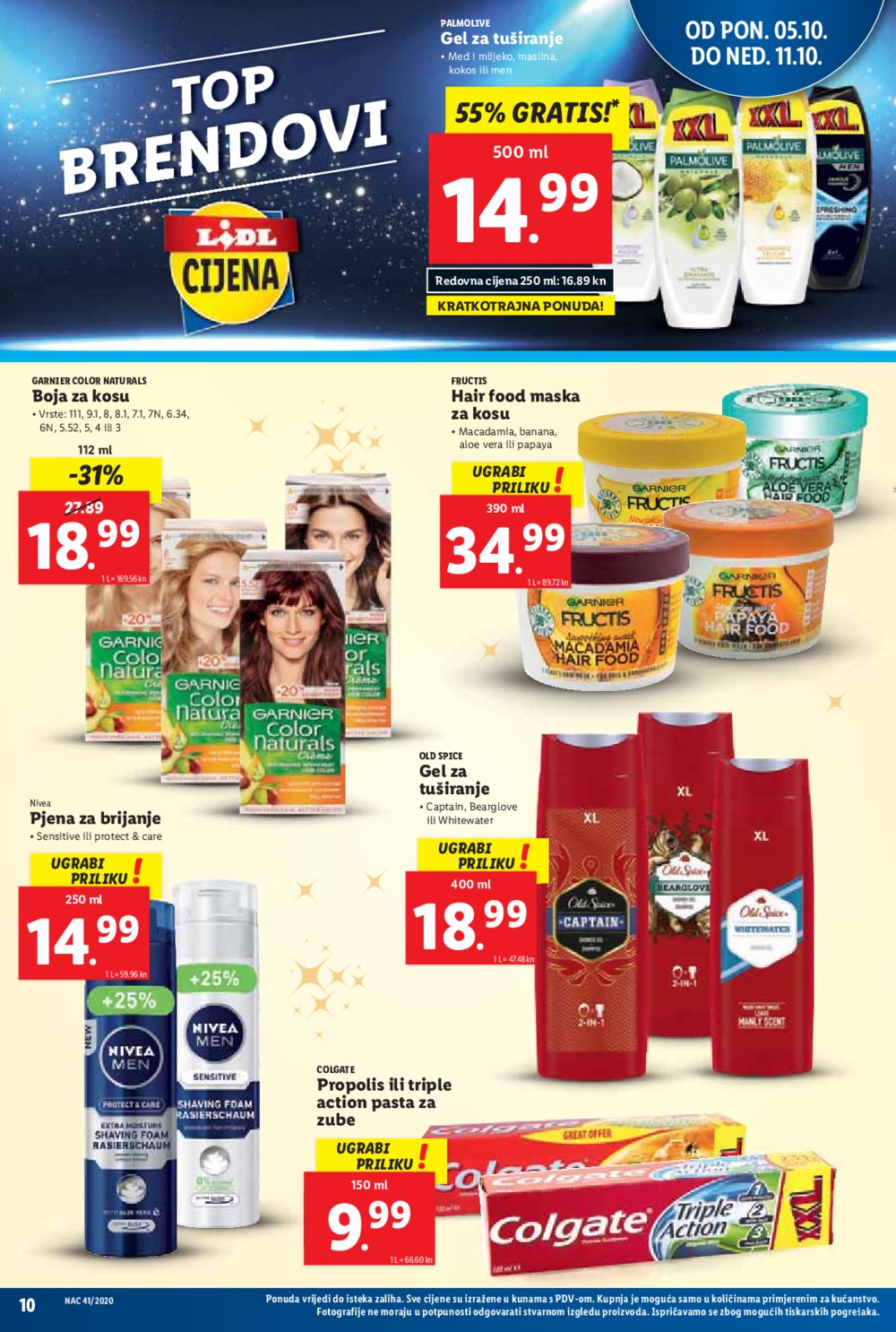 Lidl katalog Akcija 05.10.-11.10.2020.