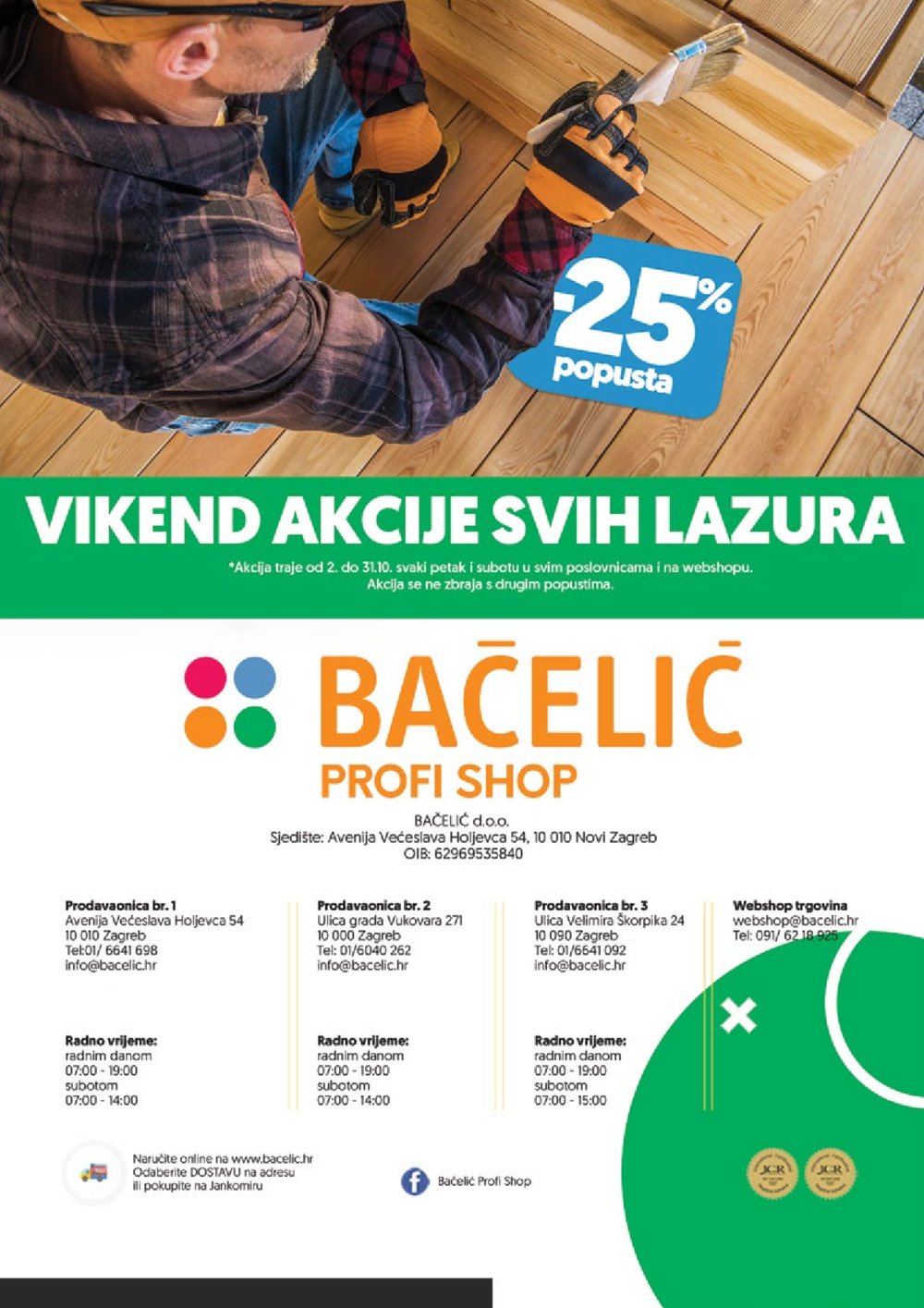 Bačelić Profi Shop katalog Akcija 01.10.-31.10.2020.