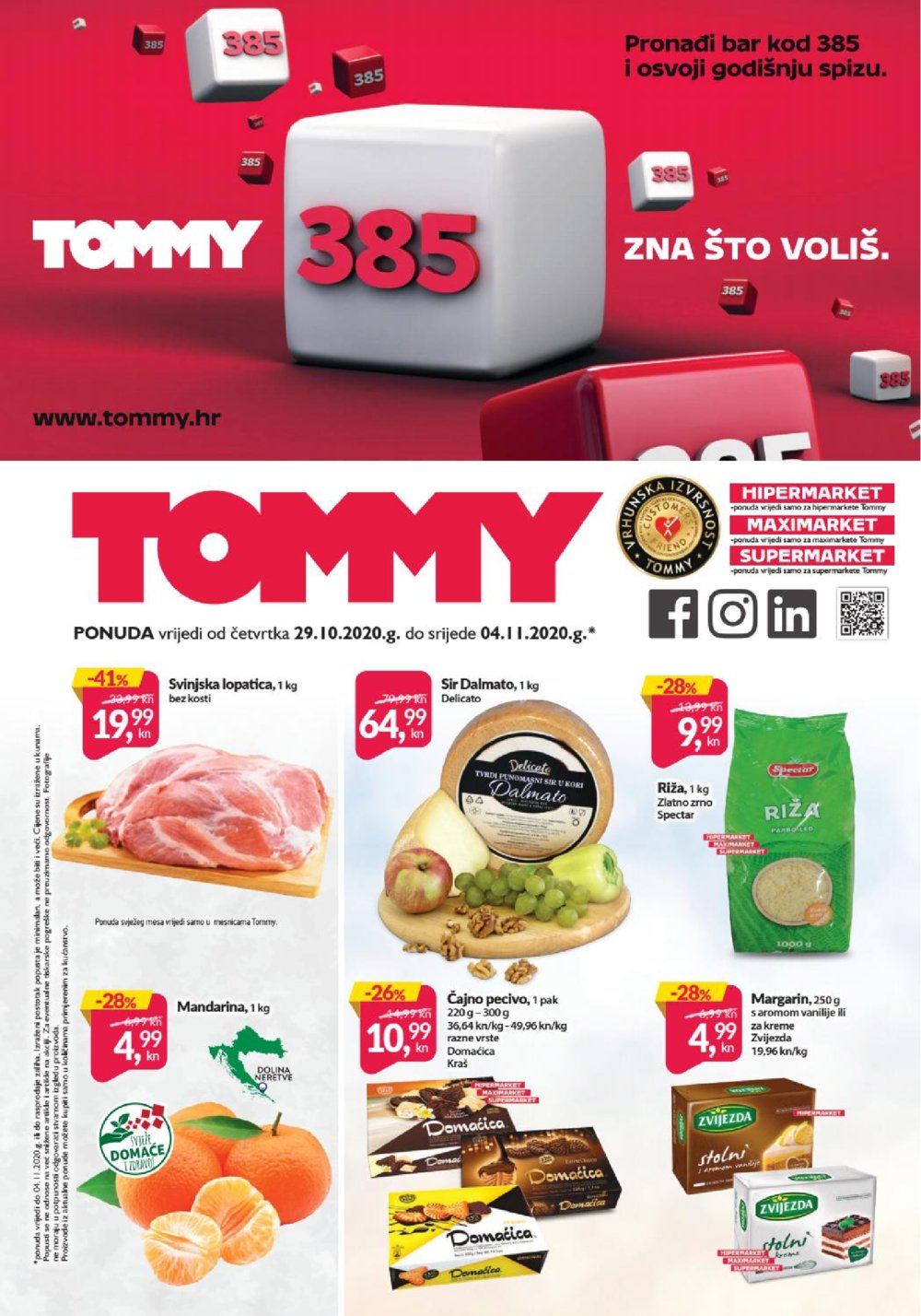 Tommy katalog Akcija 29.10.-04.11.2020.