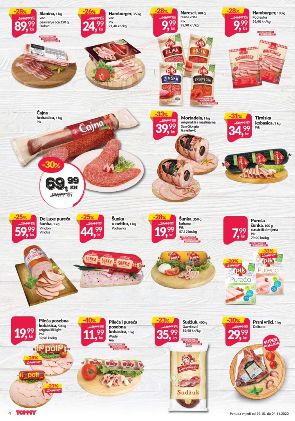 Tommy katalog Akcija 29.10.-04.11.2020.