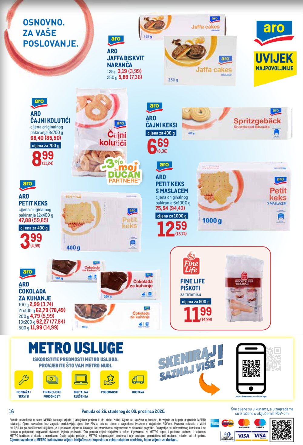 Metro katalog Prehrana 26.11.-09.12.2020.