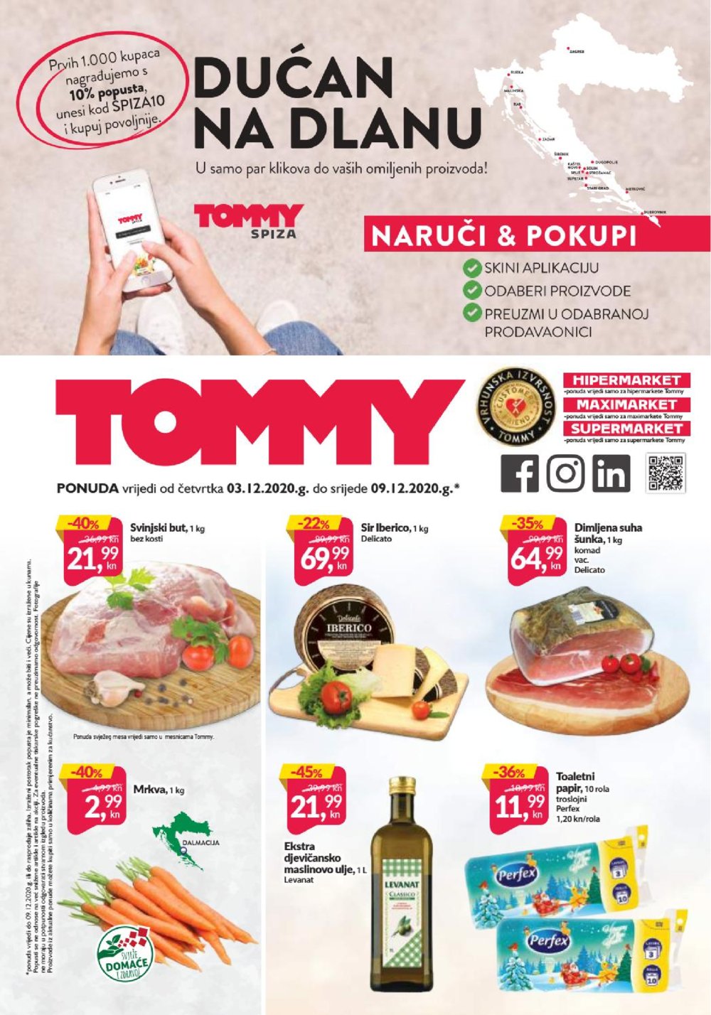 Tommy katalog Akcija 03.12.-09.12.2020.