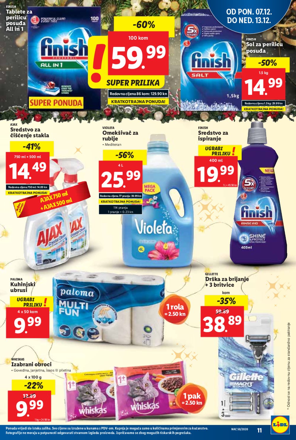 Lidl katalog Top brendovi 07.12.-13.12.2020.