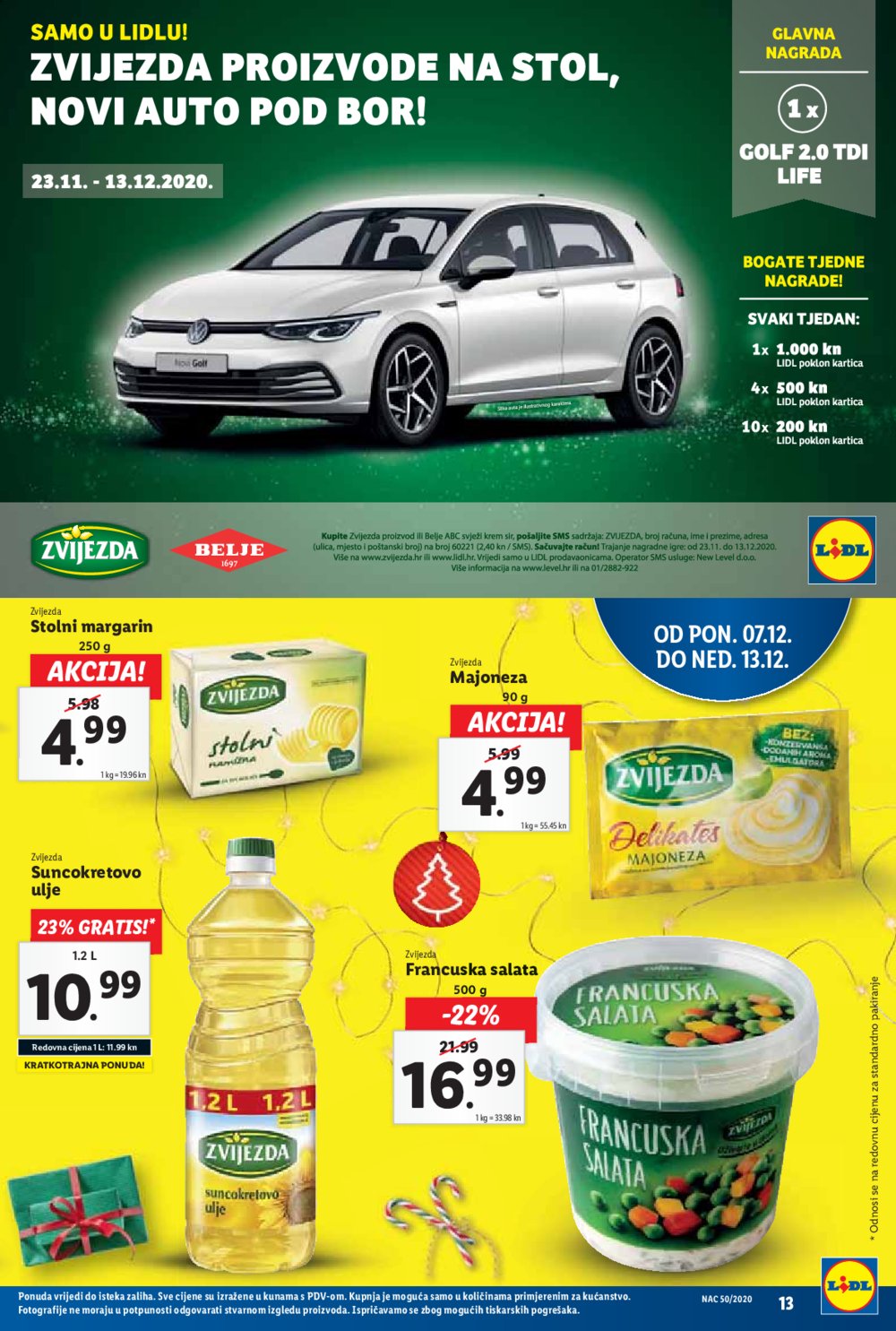 Lidl katalog Top brendovi 07.12.-13.12.2020.