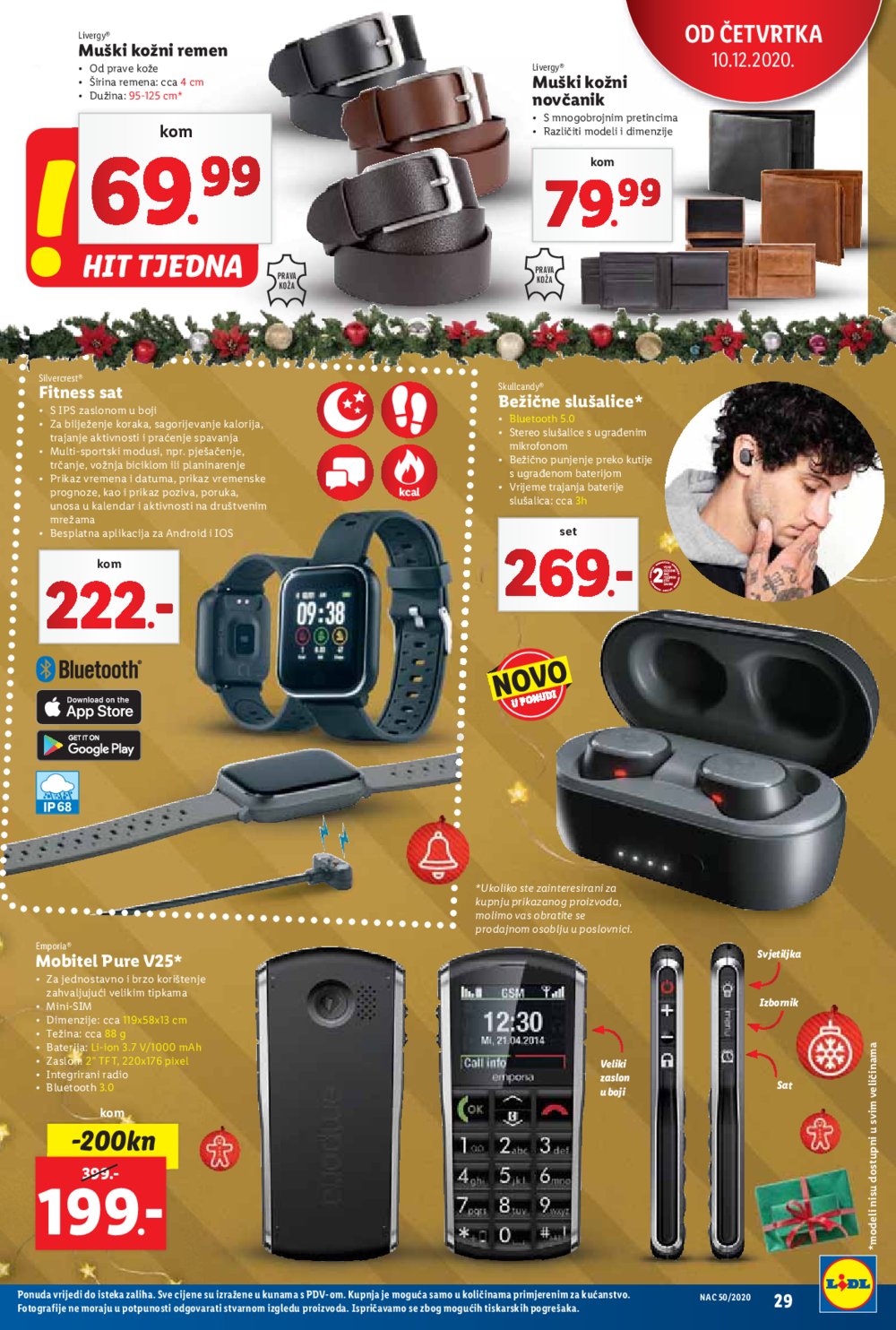 Lidl katalog Top brendovi 07.12.-13.12.2020.