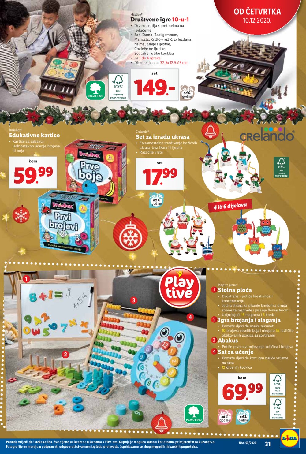 Lidl katalog Top brendovi 07.12.-13.12.2020.