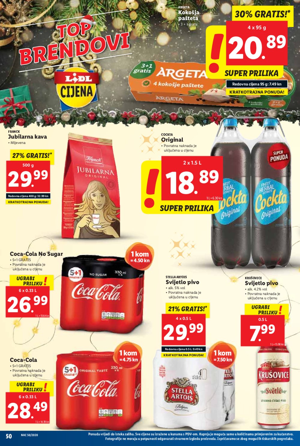 Lidl katalog Top brendovi 07.12.-13.12.2020.