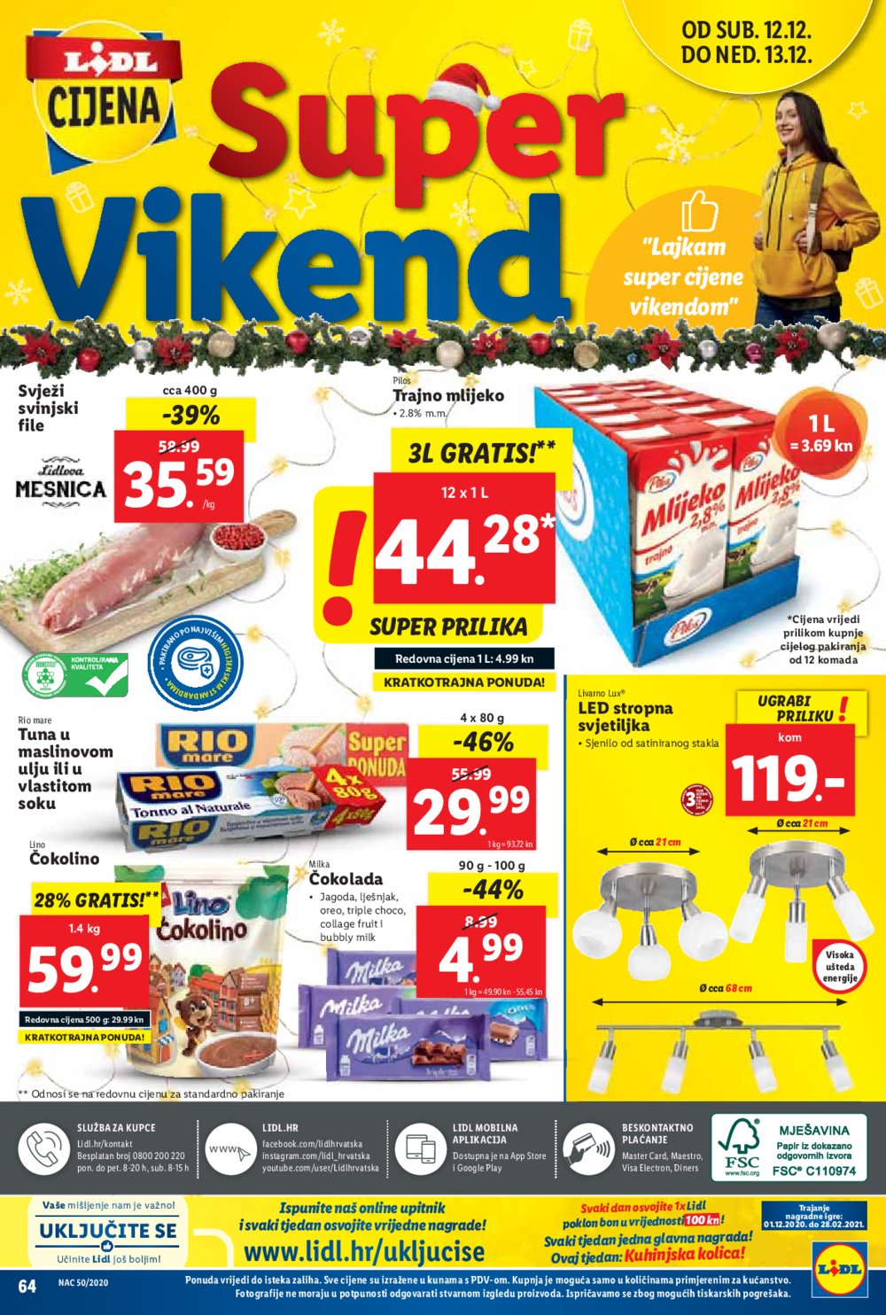 Lidl katalog Top brendovi 07.12.-13.12.2020.