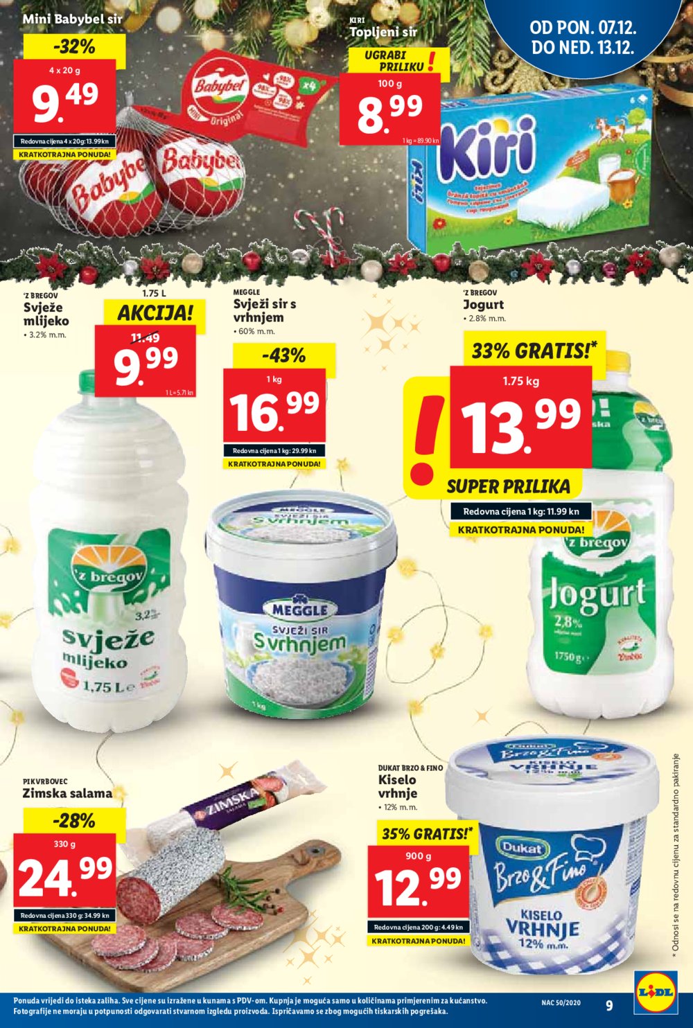 Lidl katalog Top brendovi 07.12.-13.12.2020.